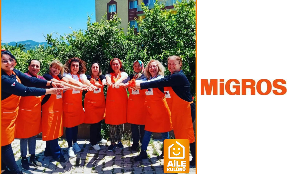 Migros Aile Kulüpleri’nde meslek sertifikası alan “Turuncu Eller” kadın girişimcilerin ürünleri raflara çıktı