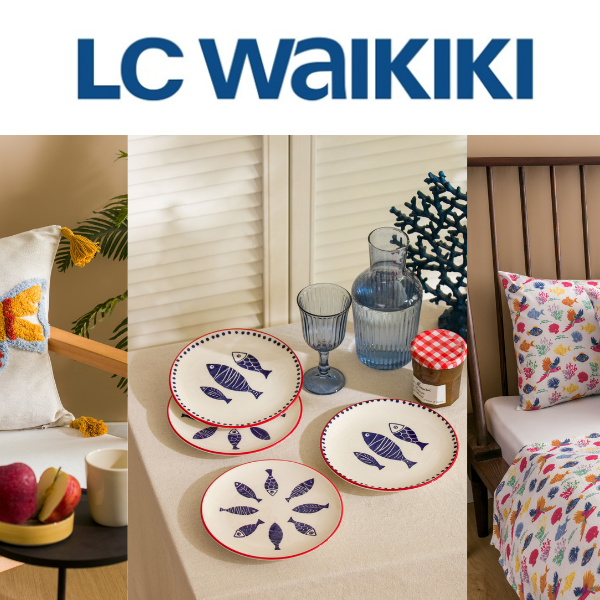 Yeni LCW Home koleksiyonu, yaz enerjisini evlere taşıyor