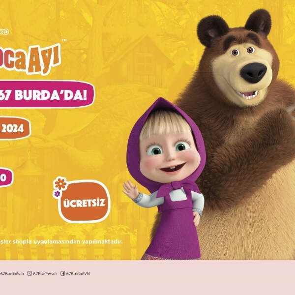 Çocuklara yaz eğlencesi 67 Burda AVM’de