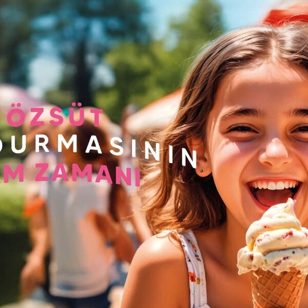 Dünya Dondurma Günü’nde Özsüt dondurmasının tam zamanı