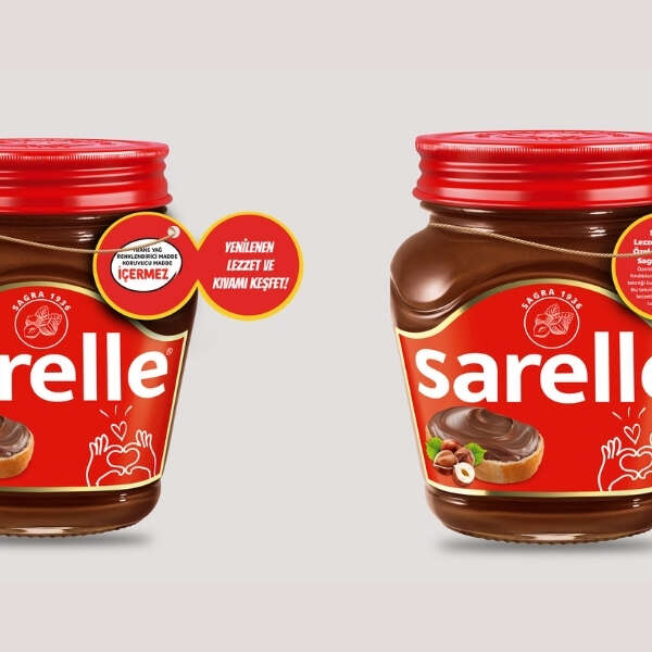 Sarelle yenilenen lezzet ve kıvamıyla raflarda