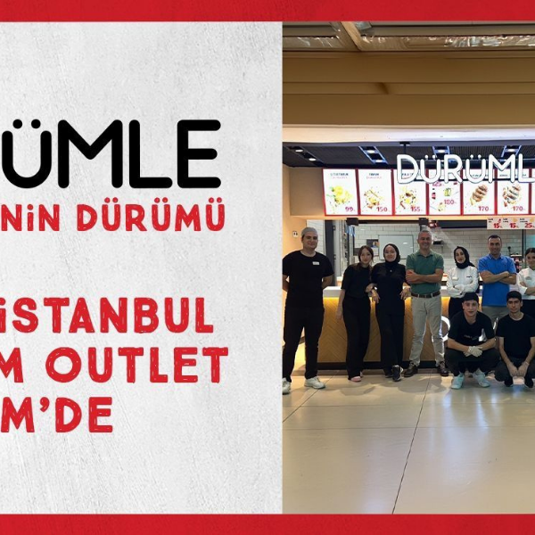 İlker Özçetin 4 Dürümle İstanbul Olivium AVM’de yeni restoranını açtı