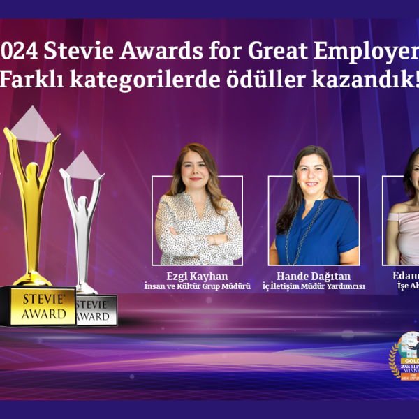 İlker Özçetin 8 QNB Sigorta’ya 2024 Stevie Awards’tan: İnsan kaynakları alanında 4 kategoride 4 ödül