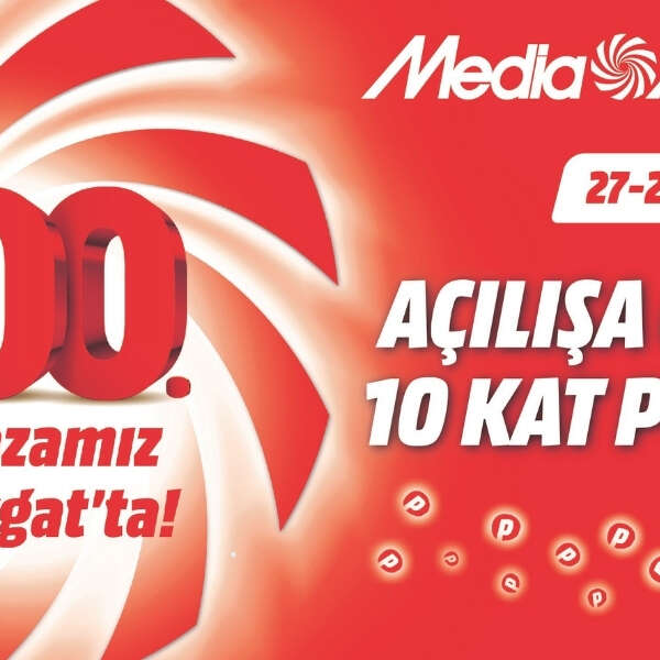 MediaMarkt 100. mağazasını Manavgat’ta açıyor