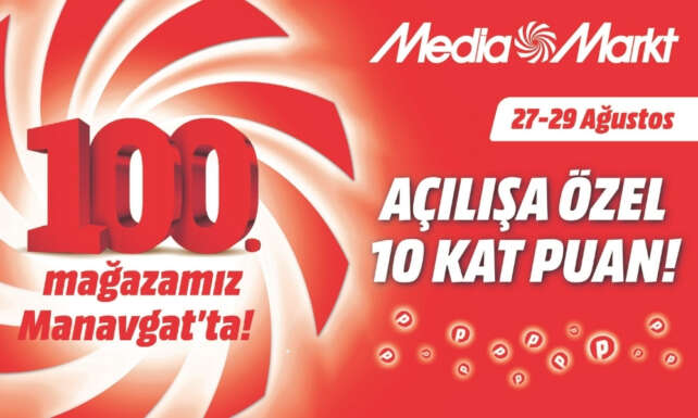 MediaMarkt 100. magazasini Manavgatta aciyor