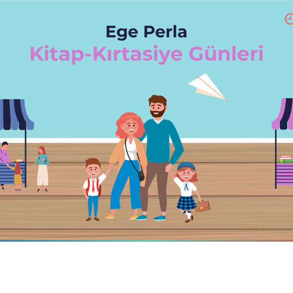 Ege Perla’da kitap-kırtasiye günleri başlıyor