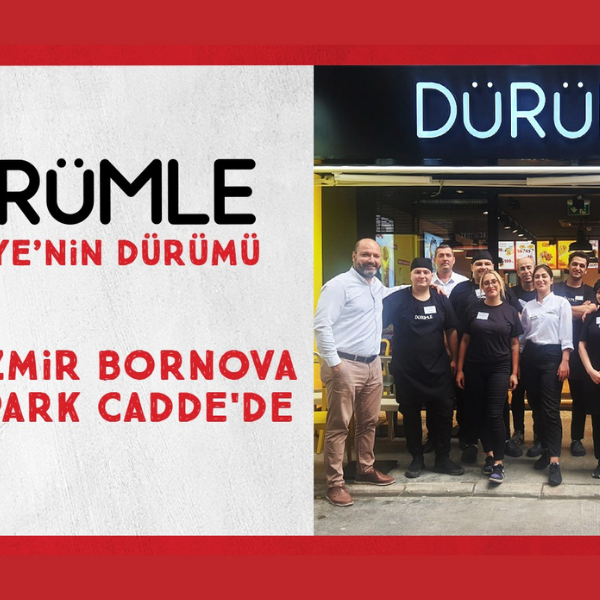 İlker Özçetin 2 Dürümle İzmir Bornova Küçükpark Cadde’de yeni restoranını açtı
