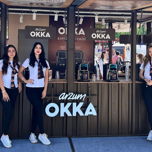 Arzum OKKA, Ankara Kahve Festivali’ndeki ikramları ile şehri uyandırdı