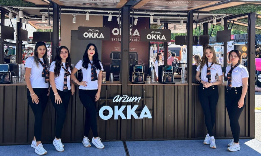 Arzum OKKA Ankara Kahve Festivalindeki ikramlari ile sehri uyandirdi