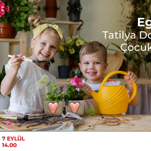 Ege Perla’da İzmir’in Kurtuluşu’na özel doğayı sev çocuk atölyesi