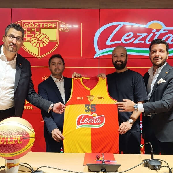 İlker Özçetin 6 Lezita ve Göztepe basketbol sponsorluk anlaşması imzaladı