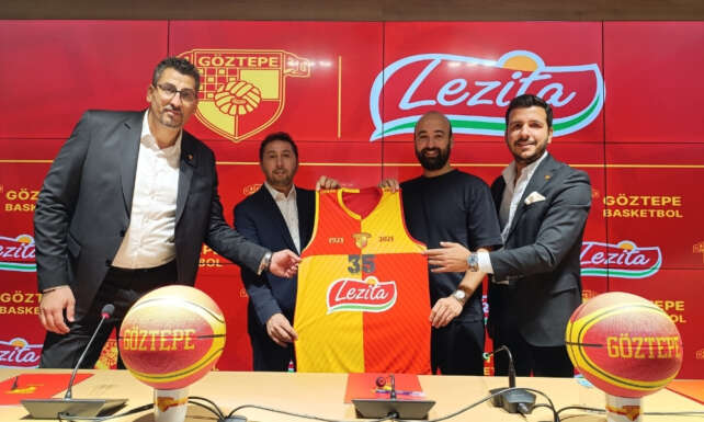 Lezita ve Goztepe basketbol sponsorluk anlasmasi imzaladi