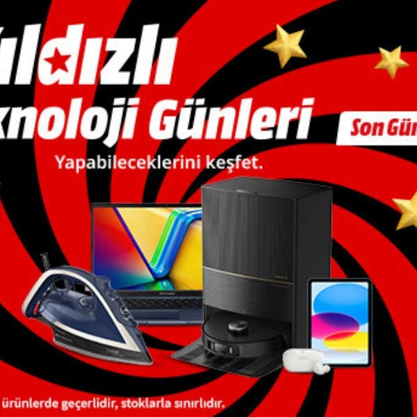 İlker Özçetin 9 MediaMarkt Yıldızlı Teknoloji Günleri kampanyası devam ediyor