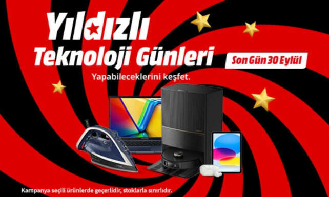 MediaMarkt Yildizli Teknoloji Gunleri kampanyasi devam ediyor