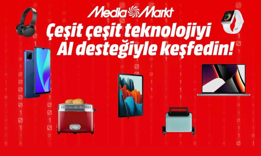 MediaMarktin alisveris asistani AI Urun Bulucu ile tuketiciler istedikleri urunu kolayca bulabiliyor