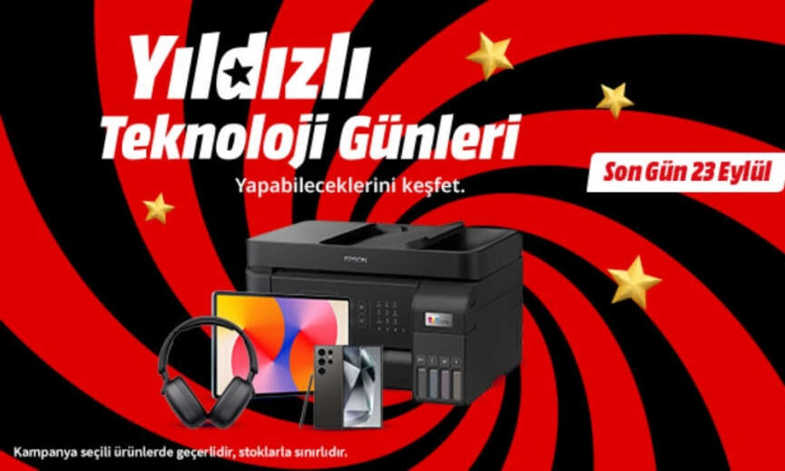 MediaMarktta Yildizli Teknoloji Gunleri basladi