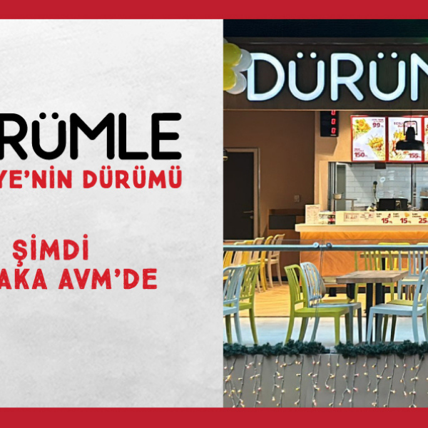 İlker Özçetin 3 Dürümle İstanbul Buyaka AVM’de yeni restoranını açtı