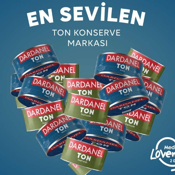 İlker Özçetin 6 Dardanel, konserve ton balığı kategorisinde yılın Lovemark’ı seçildi