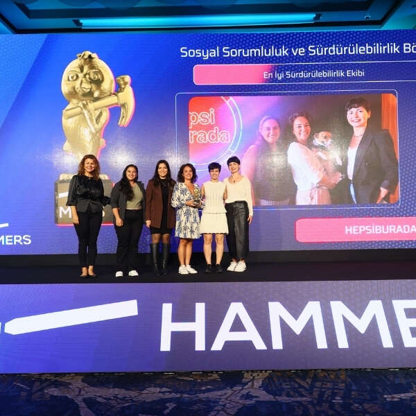 İlker Özçetin 12 Hepsiburada, HepsiTürkiye’den programıyla “En İyi Sürdürülebilirlik Ekibi” ödülünün sahibi oldu