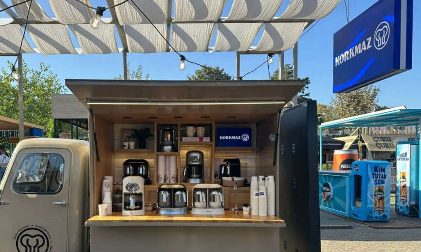 Korkmaz Istanbul Coffee Festivaline katildi