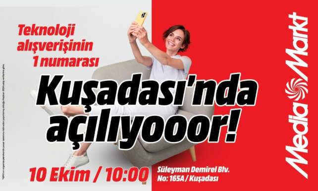 MediaMarktin yeni magazasi Kusadasinda aciliyor