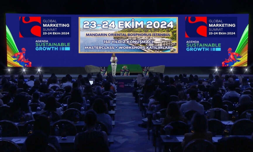 Pazarlama dunyasinin yildizlari Global Marketing Summit 2024de bulusuyor