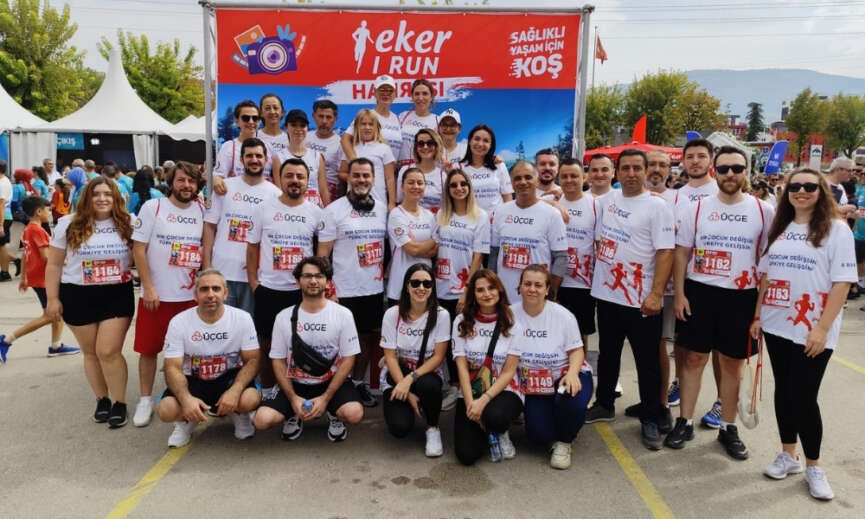 UCGE Grup Sirketleri Eker I Run Kosusunda Iyilik Pesinde Kostu