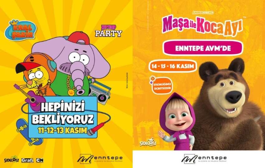 Ara tatil doneminde cocuklar Enntepede eglenecek