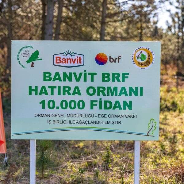 İlker Özçetin 12 Banvit BRF Ormanları 60 bin ağaca ulaştı