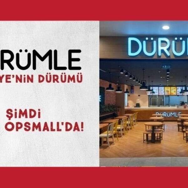 Dürümle Aydın Opsmall AVM’de yeni restoranını açtı