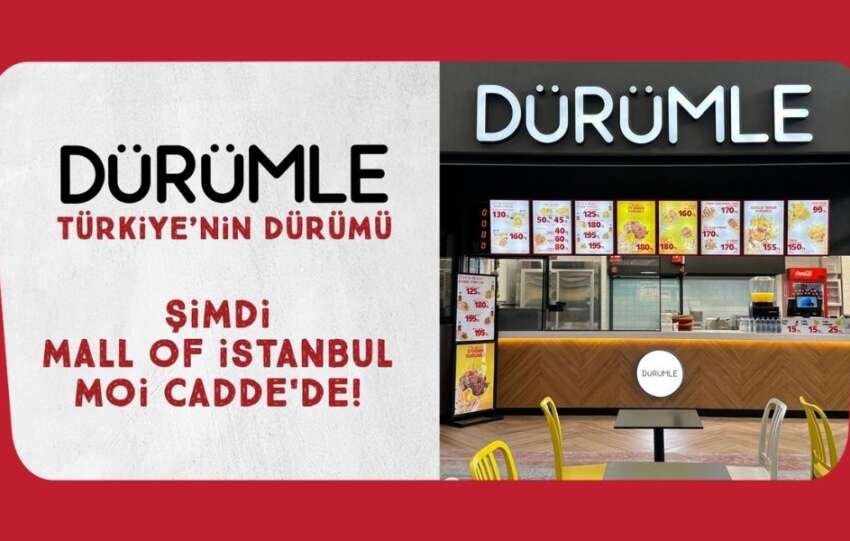Durumle Mall Of Istanbul MOi Caddede yeni restoranini acti 2