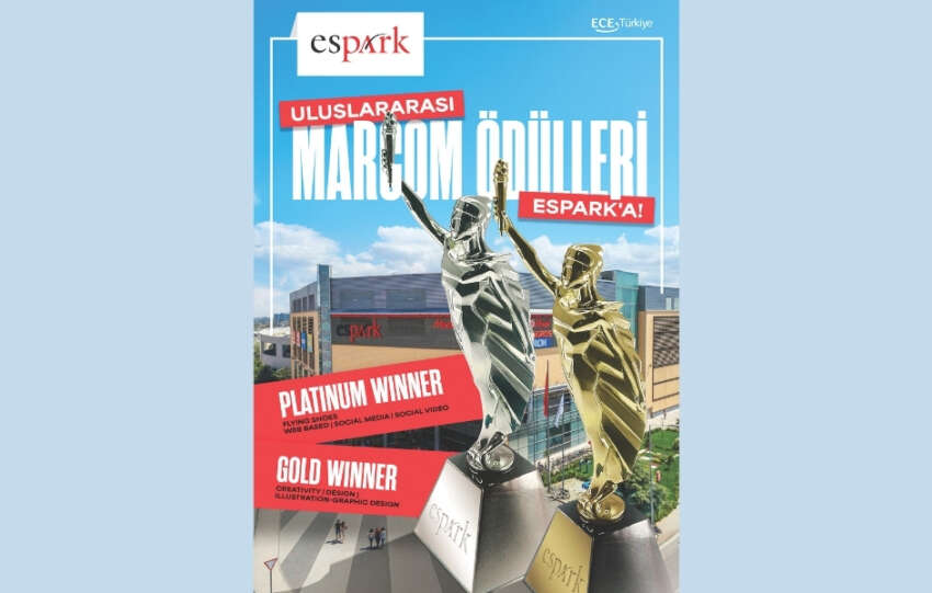 Espark AVMye MarCom Awardstan iki uluslararasi ust duzey odul