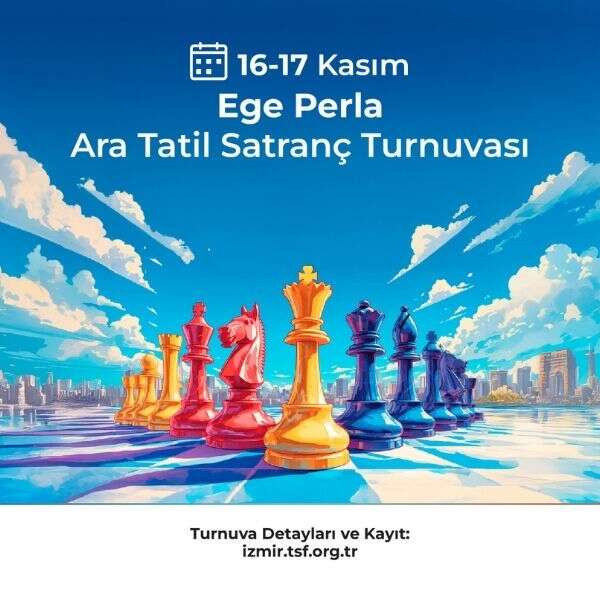 Kasım ayında satranç severler Ege Perla’da buluşacak