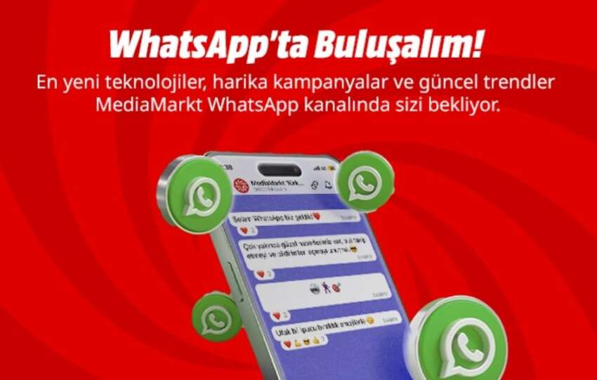 MediaMarkt WhatsApp kanalini acti