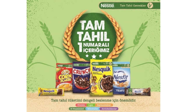 NESTLE Kahvaltilik Gevrekler Uluslararasi Tam Tahil Gununu kutluyor