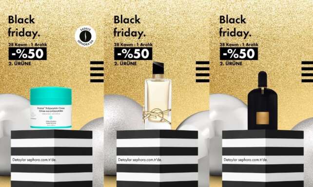 Sephorada Black Friday kampanyasi heyecani basliyor