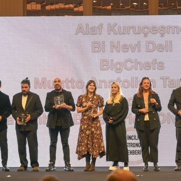 İlker Özçetin 11 Unilever Food Solutions’tan İncili Gastronomi Rehberi Ödülleri’nde yeni bir kategori