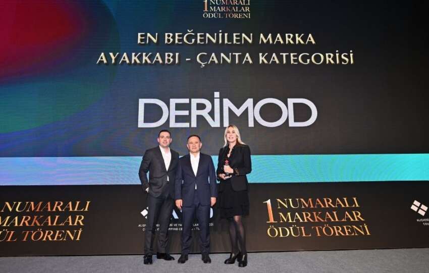 Derimod odulleri arasina bir yenisini daha ekledi