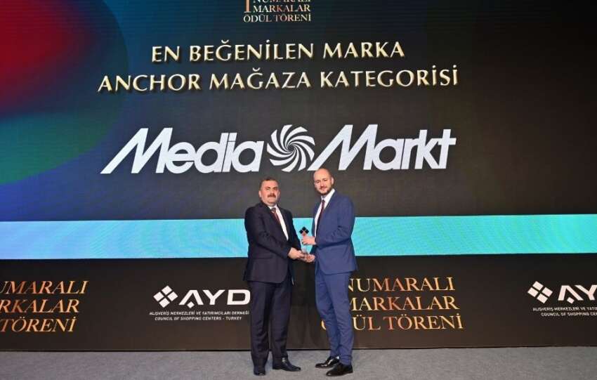 En Begenilen Magaza Odulu MediaMarktin