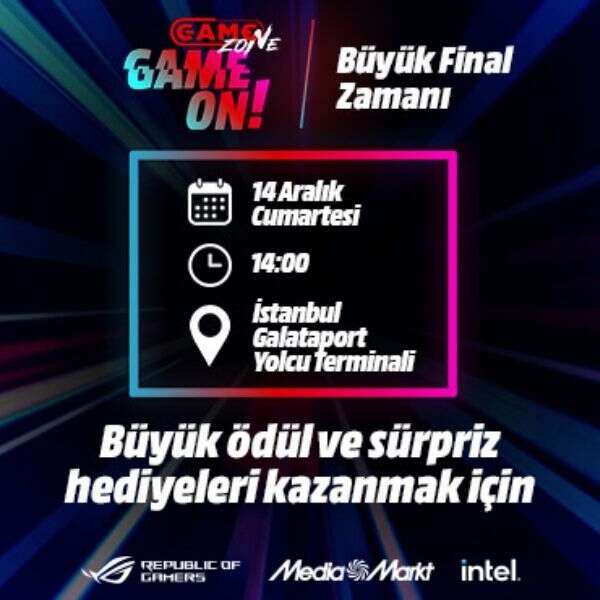 GameZone GameOn’un kazananları belli oluyor