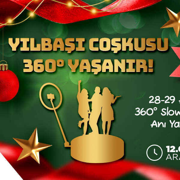 İlker Özçetin 2 M1 Konya AVM’de yılbaşı coşkusu 360° yaşanıyor