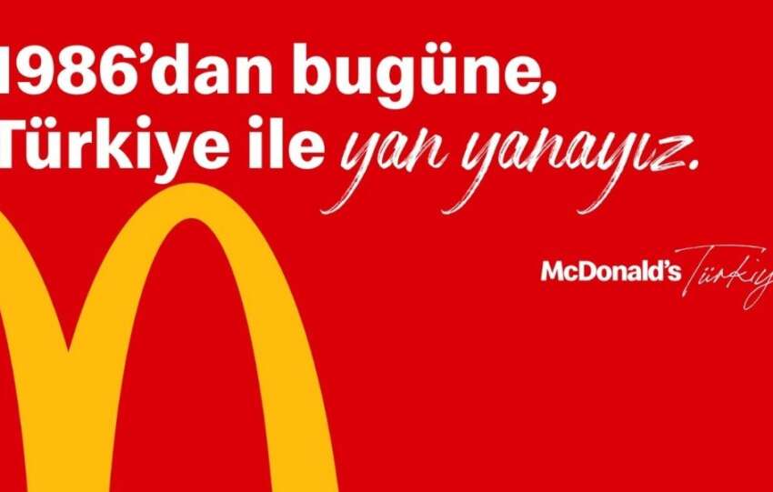 McDonalds Turkiyeden Yan Yana kampanyasi