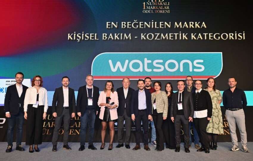 Watsons Kisisel Bakim Kozmetik kategorisinde 6. kez birinci oldu