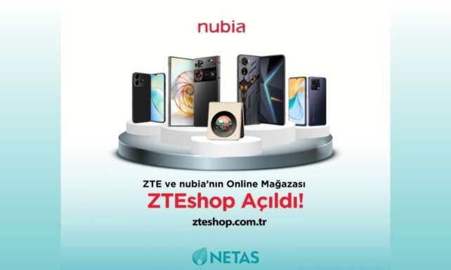 ZTE ve nubianin Online Magazasi ZTEshop Acildi