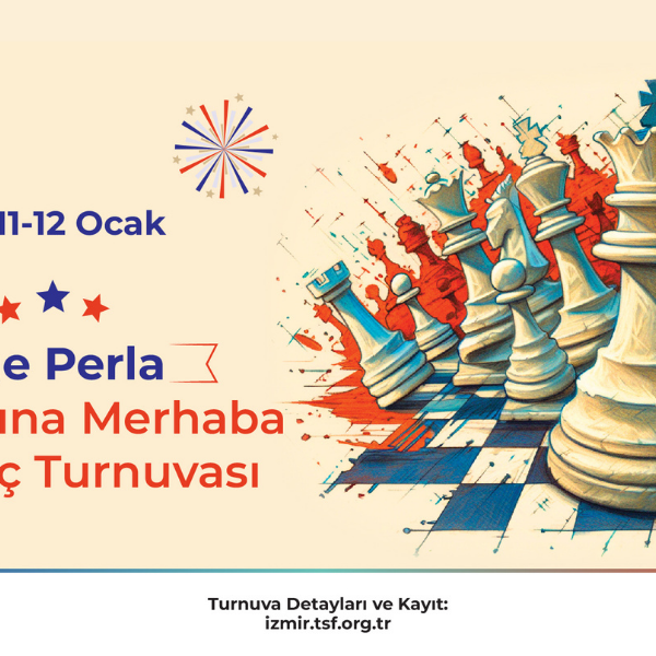 İlker Özçetin 9 “2025 Yılına Merhaba” Satranç Turnuvası Ege Perla’da