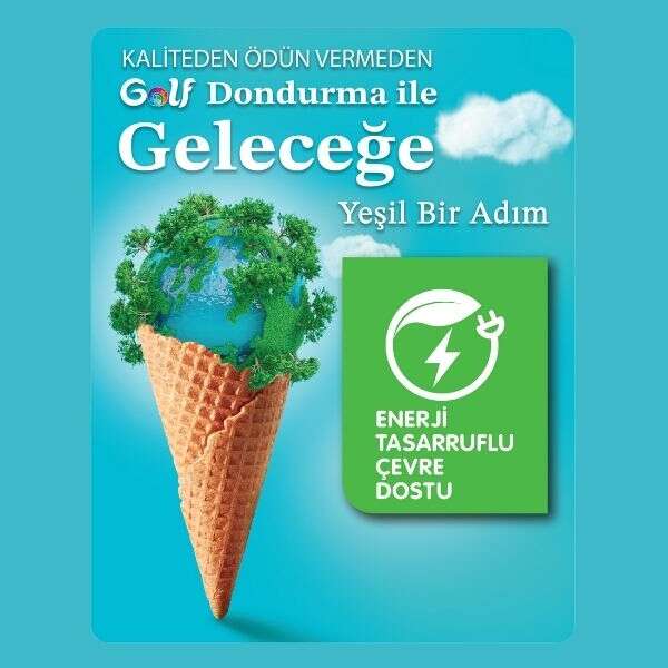İlker Özçetin 10 Golf Dondurma enerji tasarruflu dolaplarla geleceğe yeşil bir adım atıyor