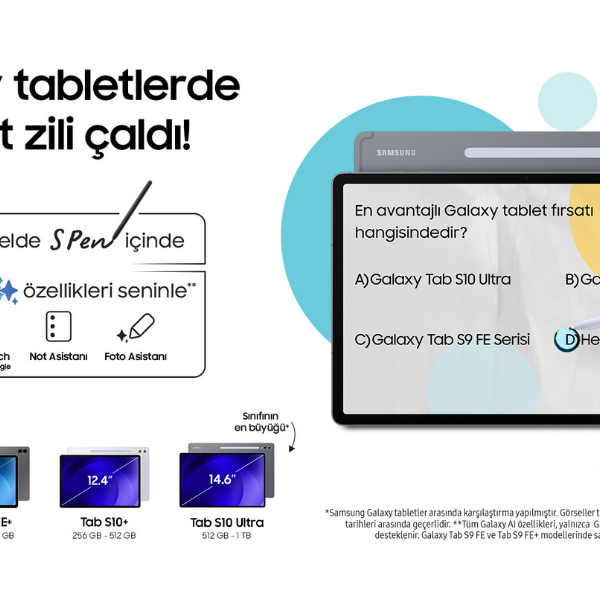 Samsung’da sömestr tatiline özel indirim kampanyası