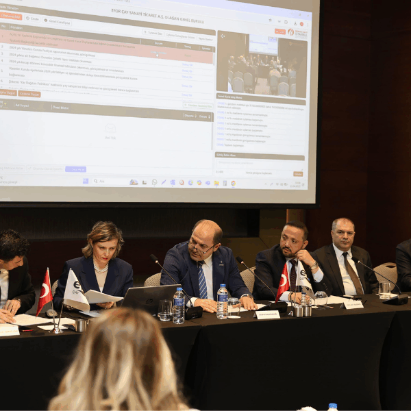 Efor Çay, Olağan Genel Kurul Toplantısını Gerçekleştirdi