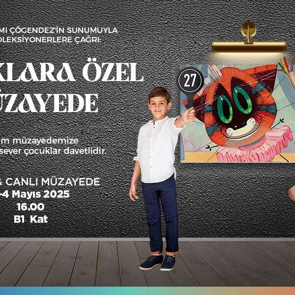 Ege Perla’da İlk Kez Çocuklara Özel Müzayede!