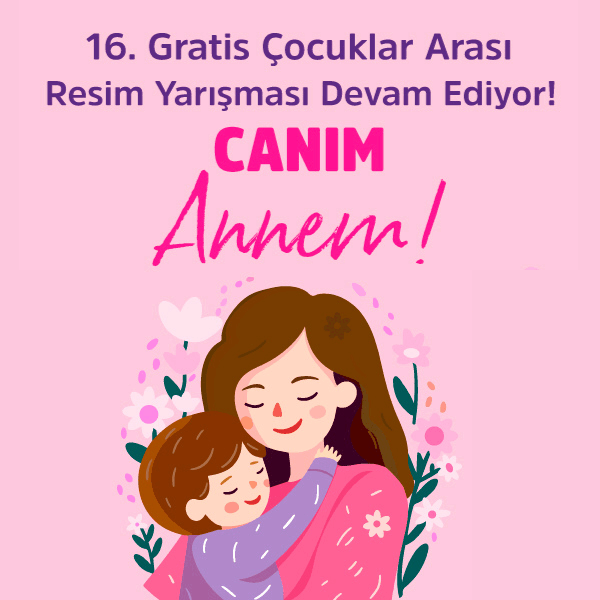 Gratis 16’ncı Çocuklar Arası Resim Yarışması başvuruları yoğun talep üzerine uzatıldı
